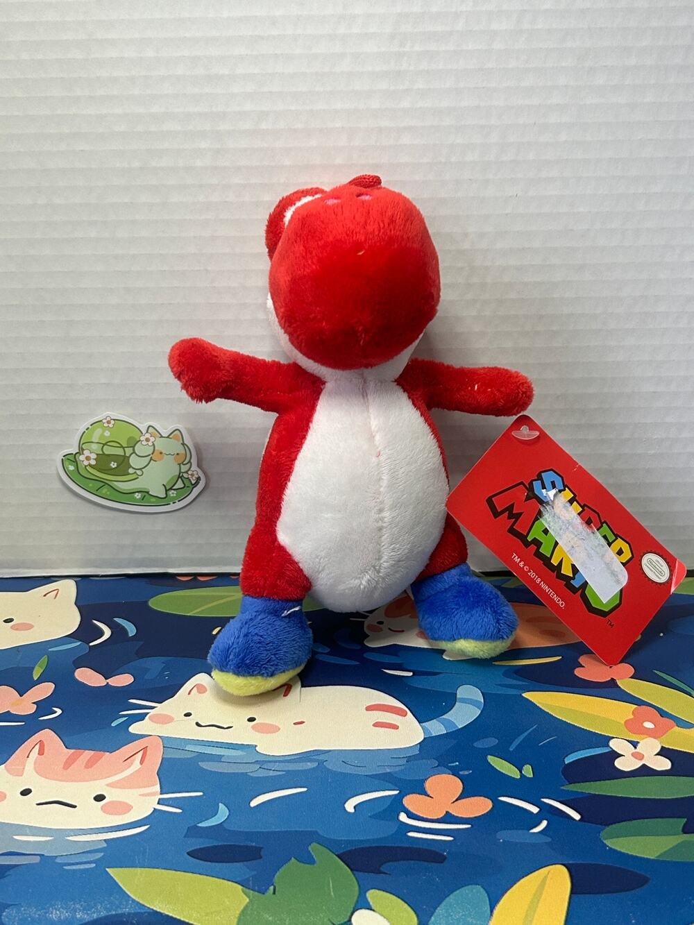 Nintendo Super Mario Red Yoshi Plush Stuffed Animal Toy Doll